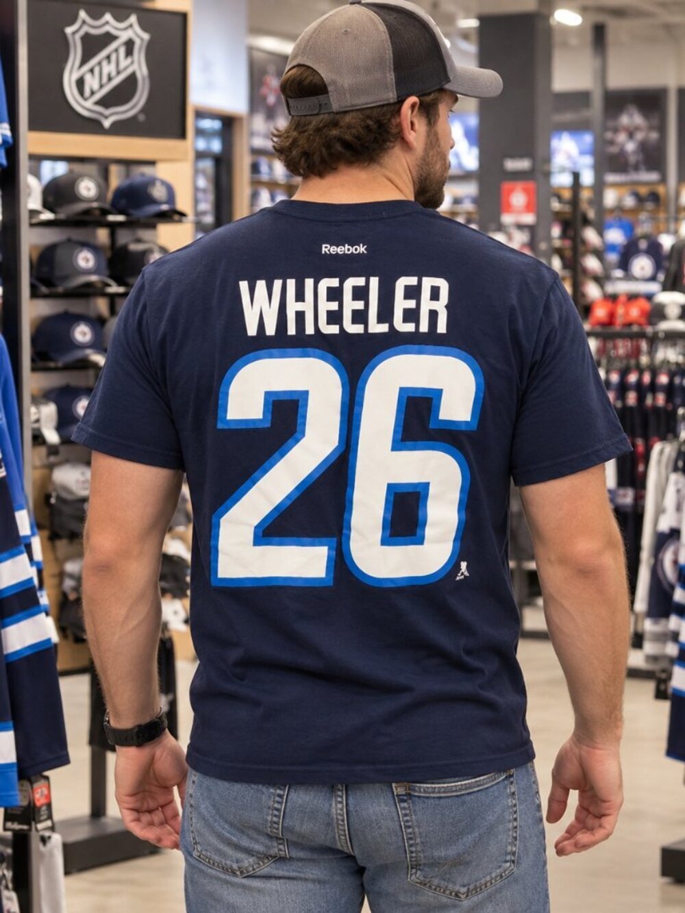 Winnipeg Jets  "WHEELER"  TShirt- (2xl)
